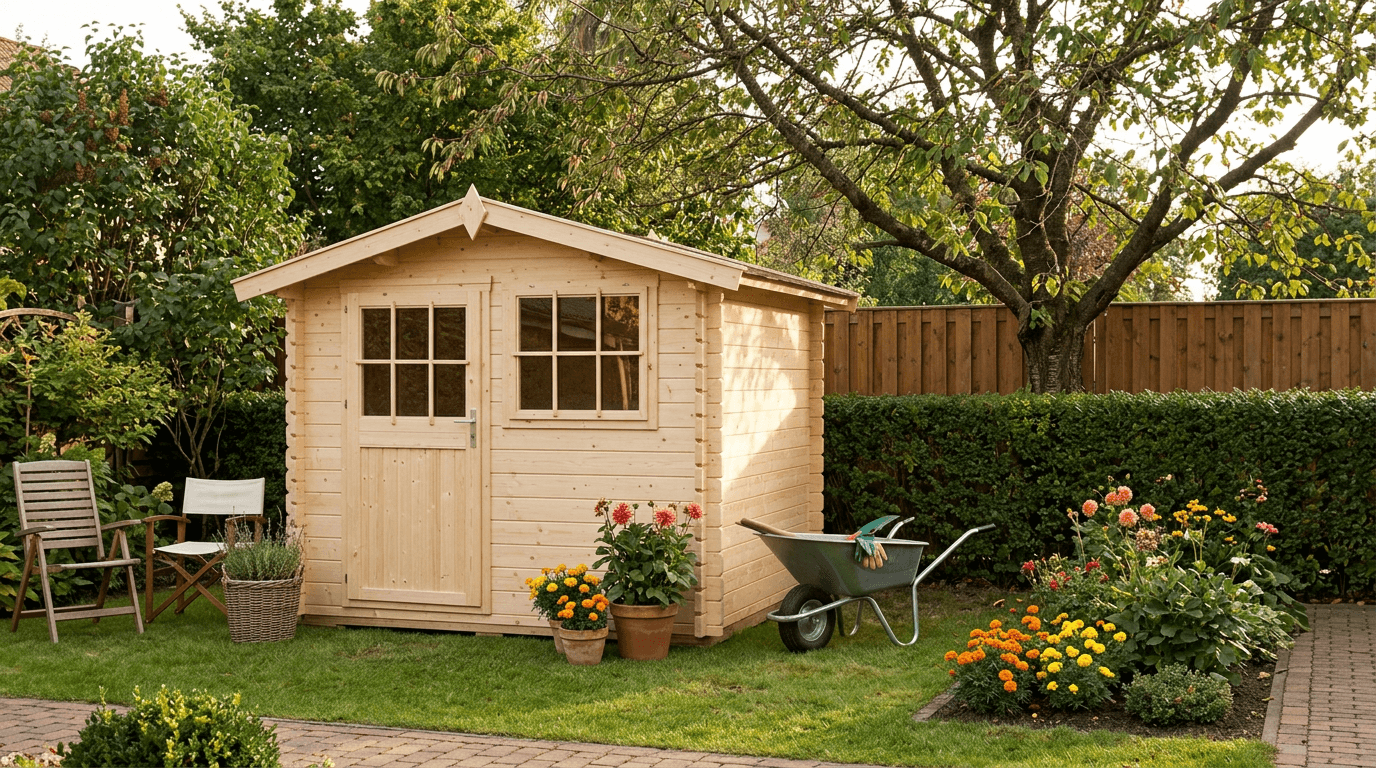 Zahradní domek Melitta na zahrádce