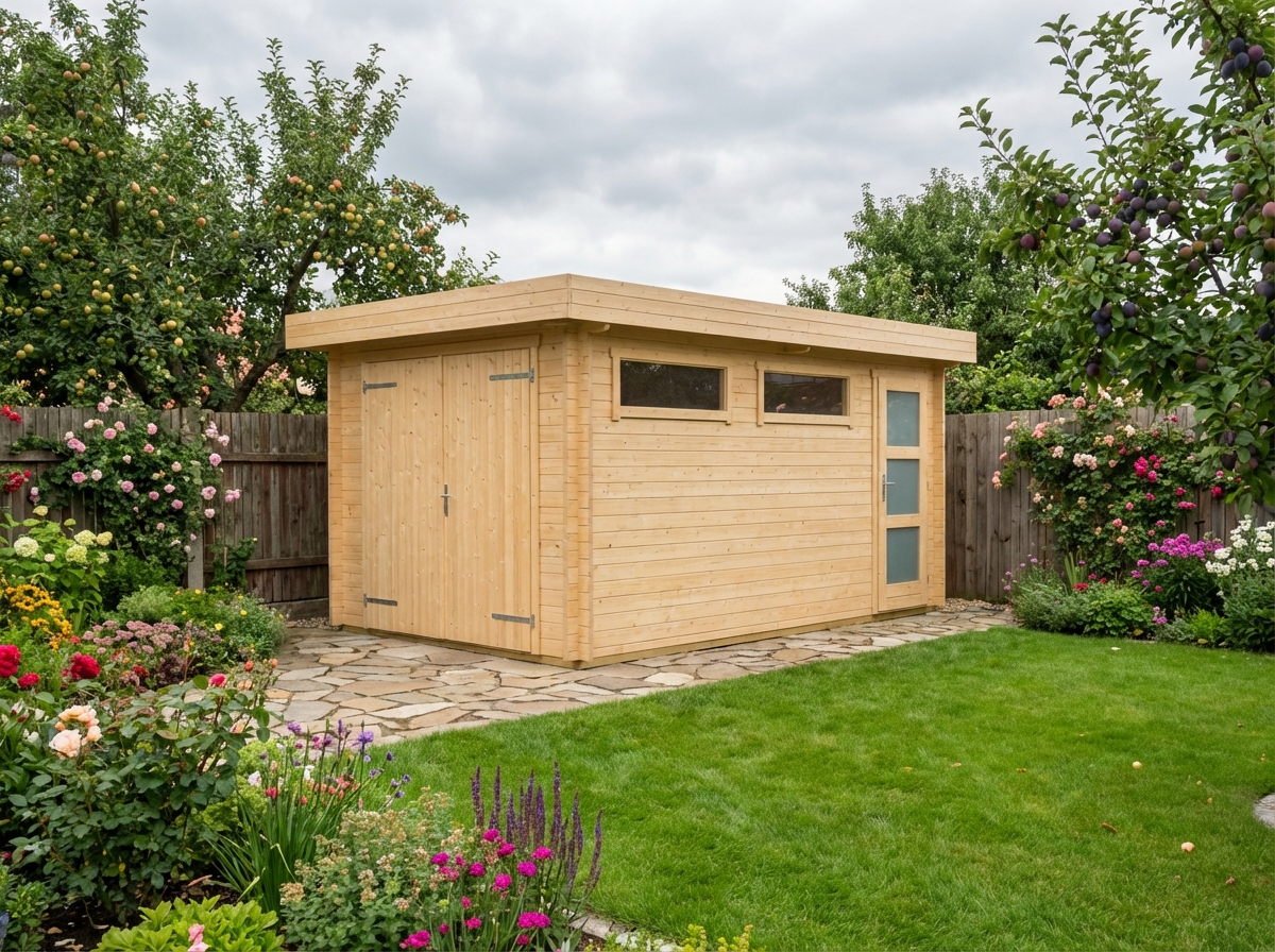 Dřevěná garáž Canberra